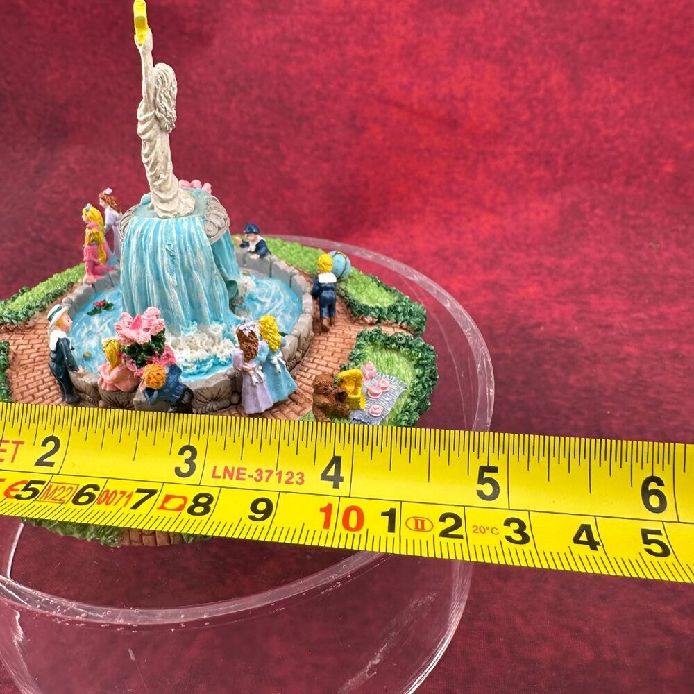 VINTAGE LIBERTY FALLS AMERICANA COLLECTION AH245 "STARLIGHT FOUNTAIN" 2001 - Picture 10 of 11